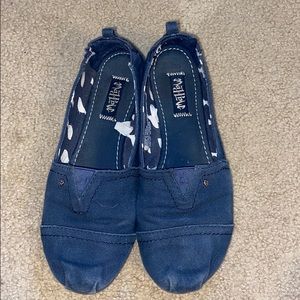 Toms Style Canvas Slip-On Shoe Size 8